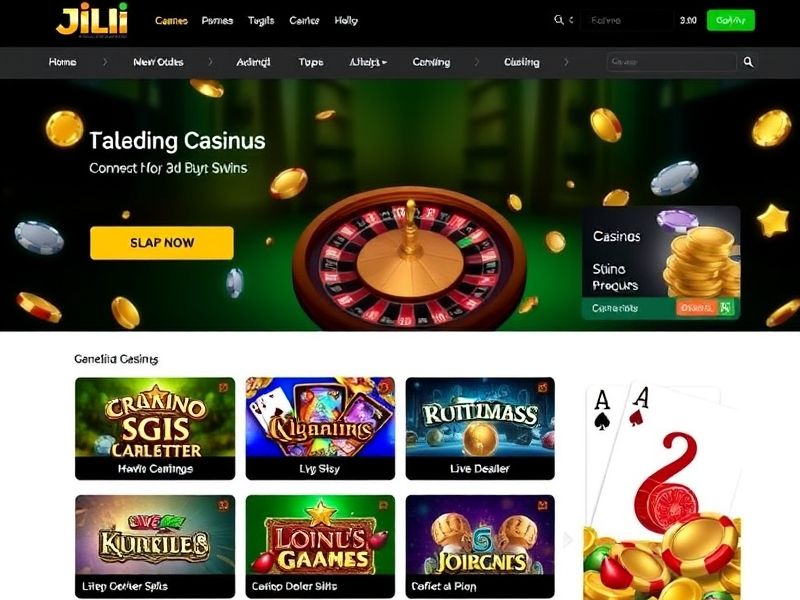 Discover the best online gambling experience at 5jili.com, featuring a wide range of casino games, live dealers, sports betting, and exclusive promotions tailored for global players.